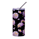 Adorable Purple Sheep and Balloons Design Tumbler product